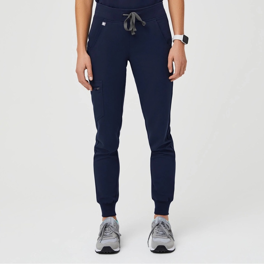 Navy fig joggers